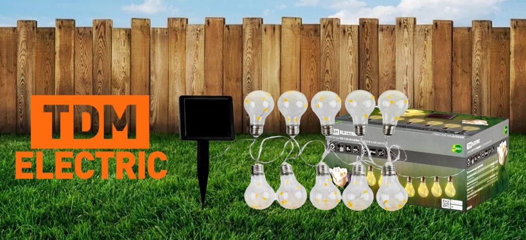 Гирлянда ССГ-110 «Лампы» на солнечной батарее от TDM ELECTRIC Гирлянда ССГ-110 «Лампы» на солнечной батарее от TDM ELECTRIC