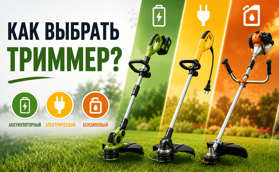 Как выбрать триммер