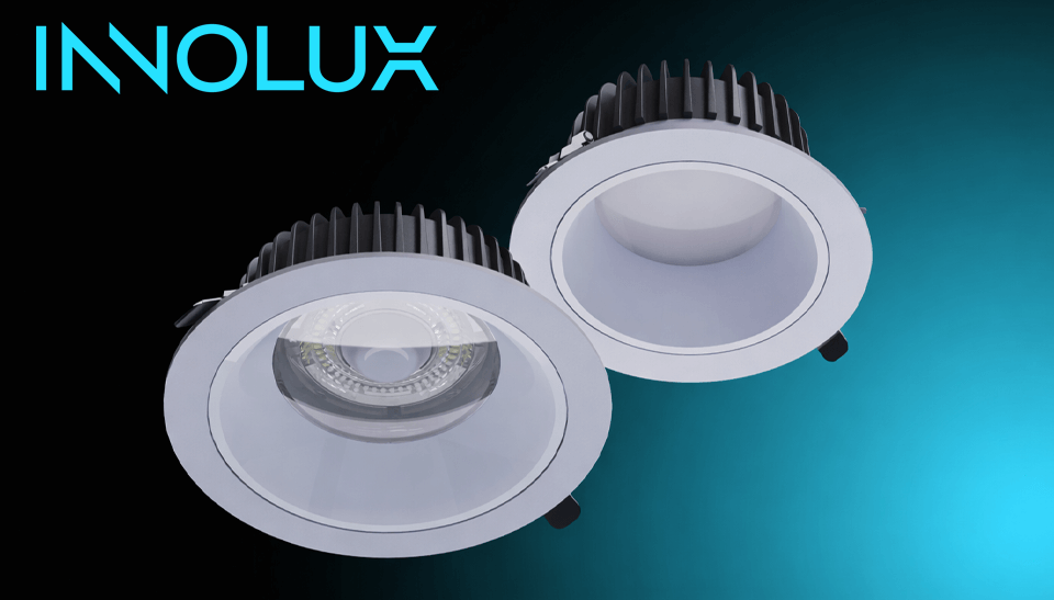Новинка российского производства от INNOLUX – светодиодные даунлайты серии ДВО-Д02