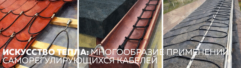 Искусство тепла многообразие применений саморегулирующихся кабелей