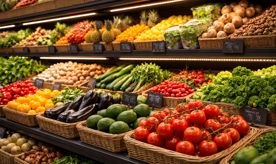 Секреты подсветки продуктов в магазинах Секреты подсветки продуктов в магазинах