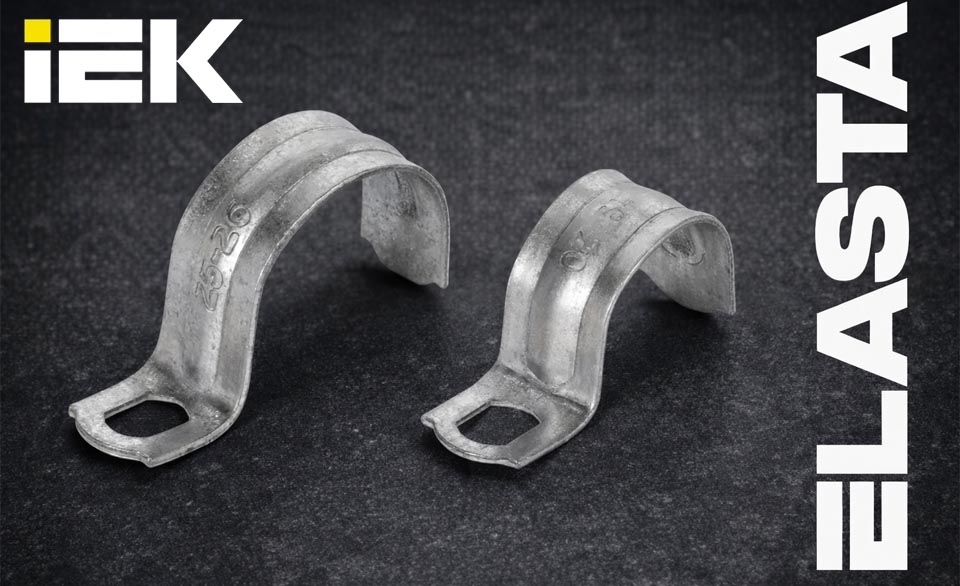 новость Скобы ELASTA 8×6 мм от IEK для металлорукавов, труб и кабельных линий.jpg