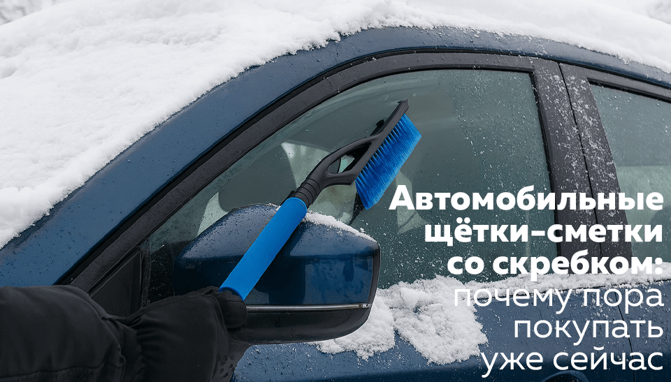 Автомобильные щётки-сметки со скребком почему пора покупать уже сейчас Автомобильные щётки-сметки со скребком почему пора покупать уже сейчас