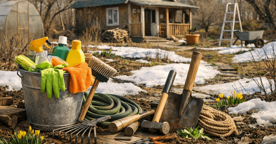 Как «расконсервировать» дачу после зимы? – Пошаговая инструкция