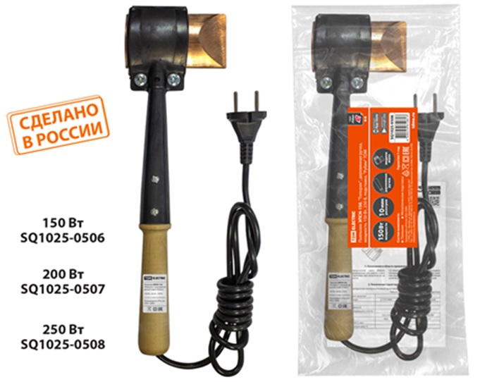 Паяльники ЭПСН «Топорик» серии «Рубин» от TDM ELECTRIC Паяльники ЭПСН «Топорик» серии «Рубин» от TDM ELECTRIC