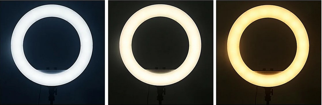 Светодиодные кольцевые лампы имеют более широкий спектр применения.