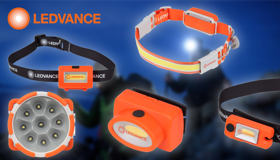 Новая линейка налобных фонарей от LEDVANCE Новая линейка налобных фонарей от LEDVANCE