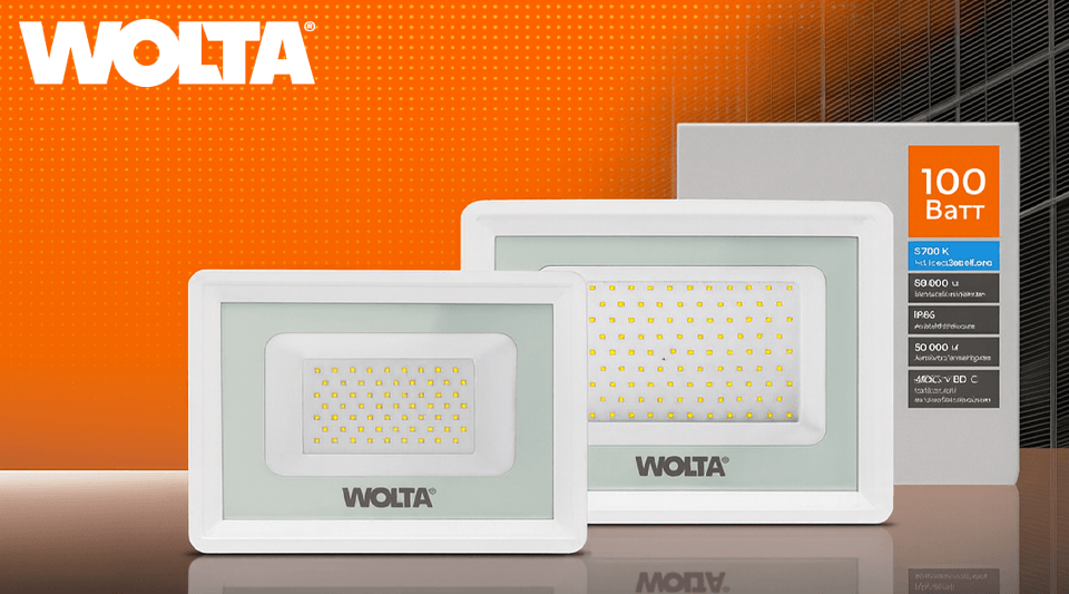 WOLTA представила новые белые прожекторы WFL-06 мощностью 70 и 100 Вт