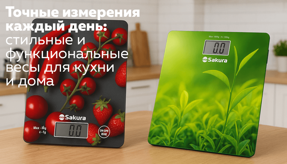 Точные измерения каждый день: стильные и функциональные весы для кухни и дома