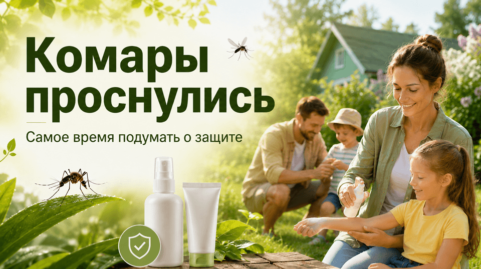 Комары проснулись: самое время подумать о защите