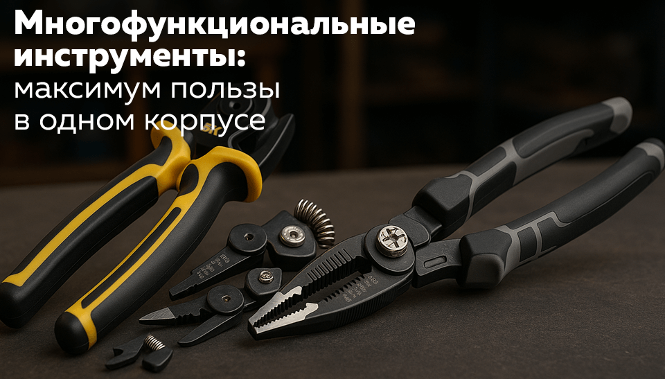 Многофункциональные инструменты максимум пользы в одном корпусе