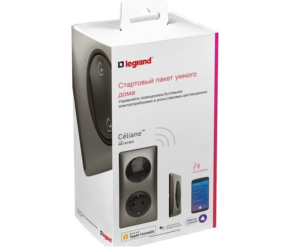 Стартовый пакет умного дома от Legrand