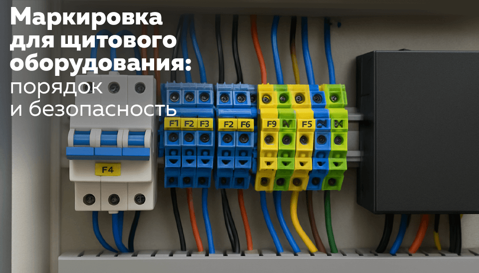 Маркировка для щитового оборудования: порядок и безопасность